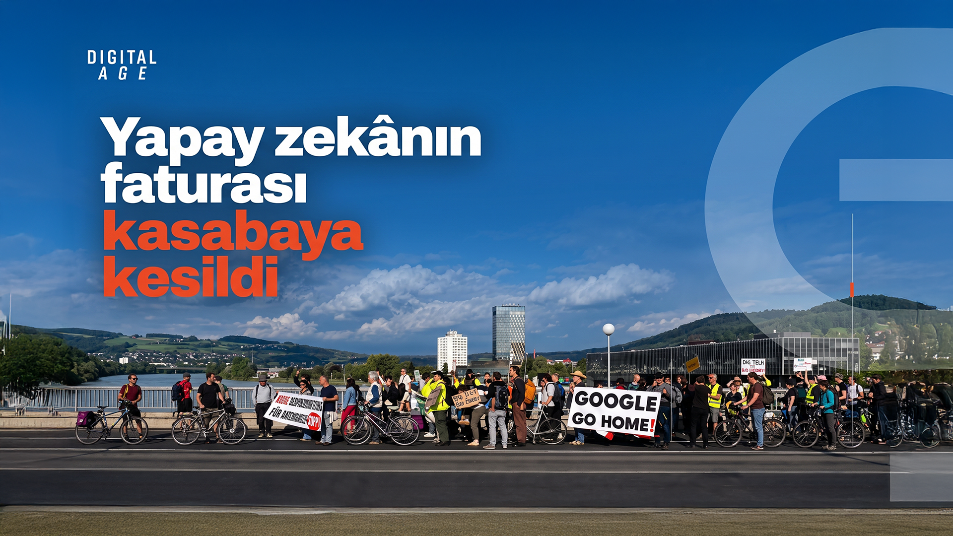 Yapay zekânın faturası kasabaya kesildi