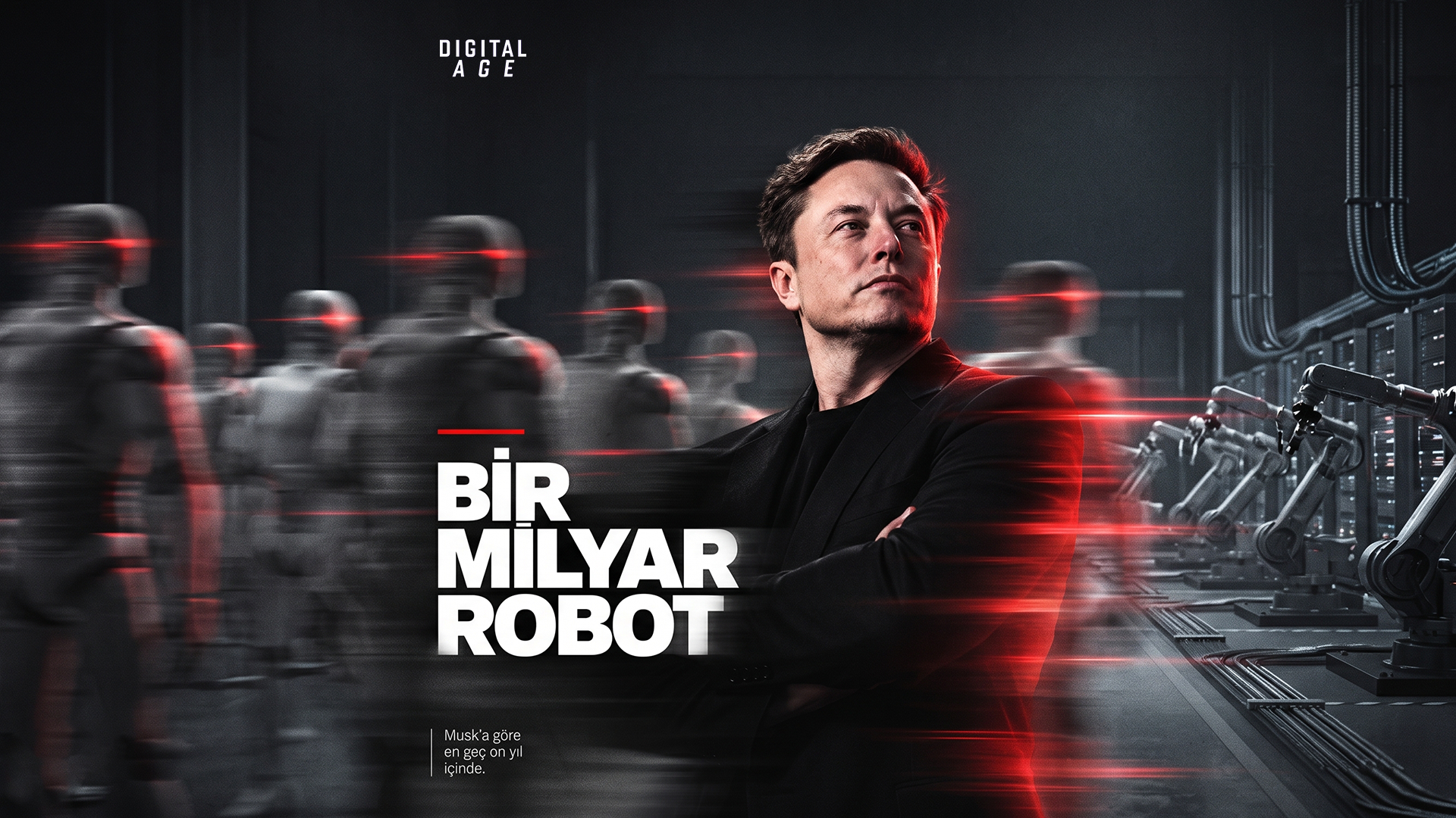 On yılda 1 milyar robot