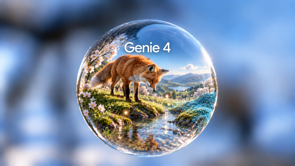 Genie 4: Gerçek zamanlı şekillenen sanal dünyalar