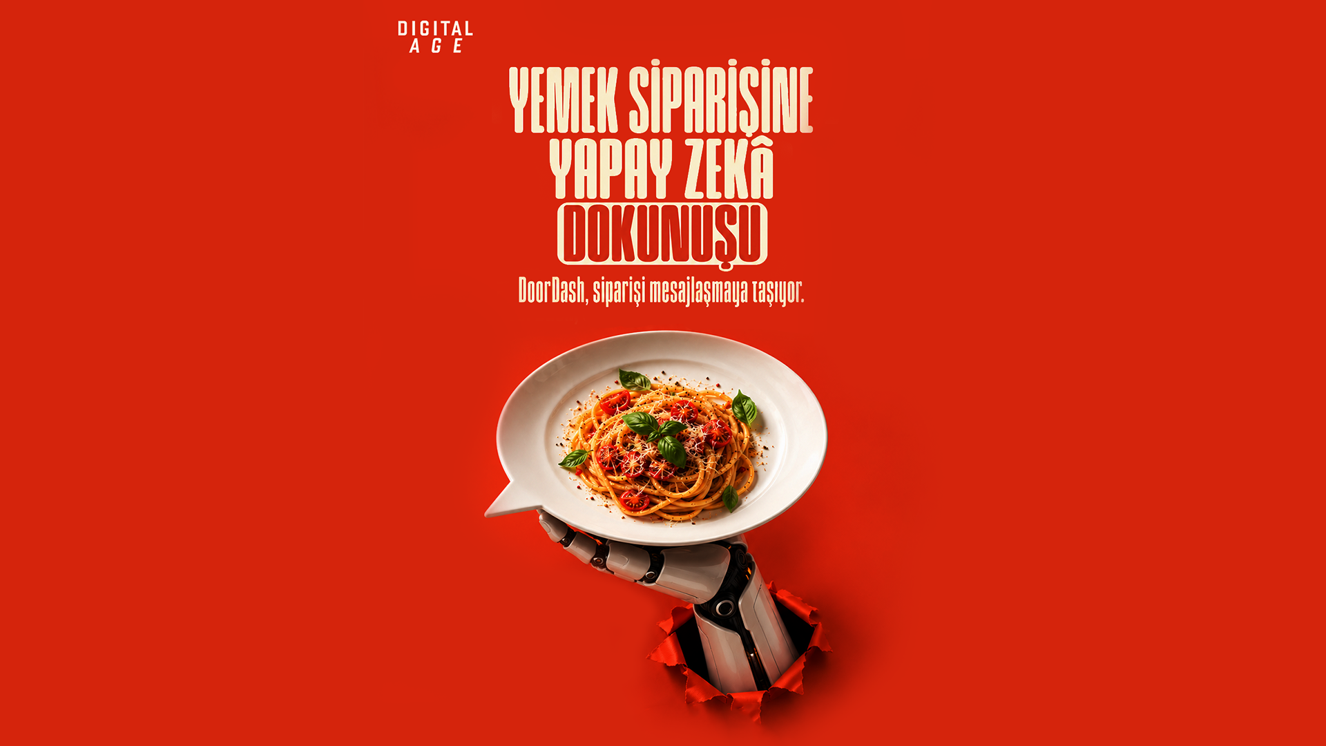 Yemek siparişine yapay zekâ dokunuşu