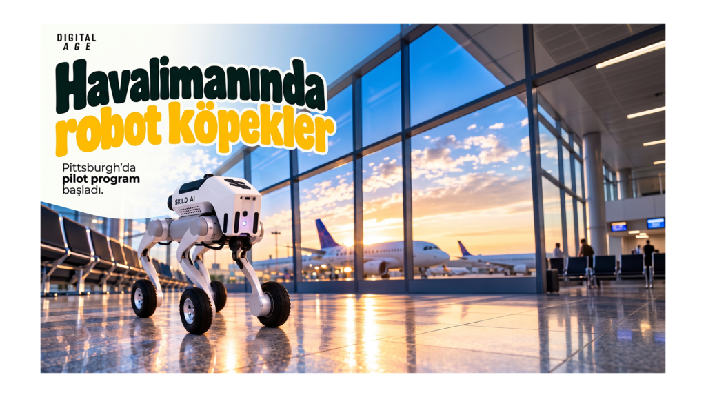 Havalimanının yeni görevlileri: Robot köpekler