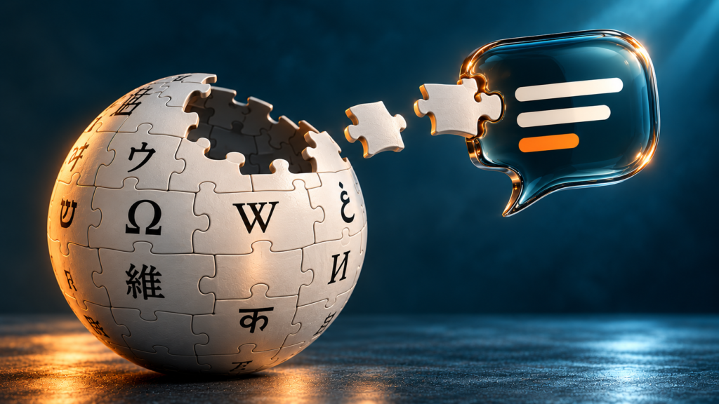 Bilgi Wikipedia'dan, cevap yapay zekâdan